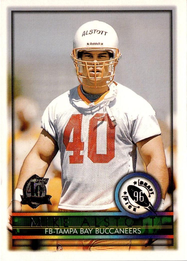 1996 Topps #419 Mike Alstott