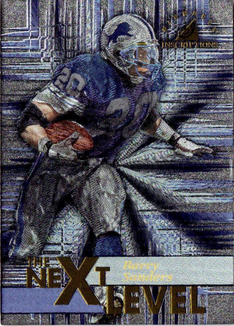 1997 Pinnacle Inscriptions #43 Barry Sanders