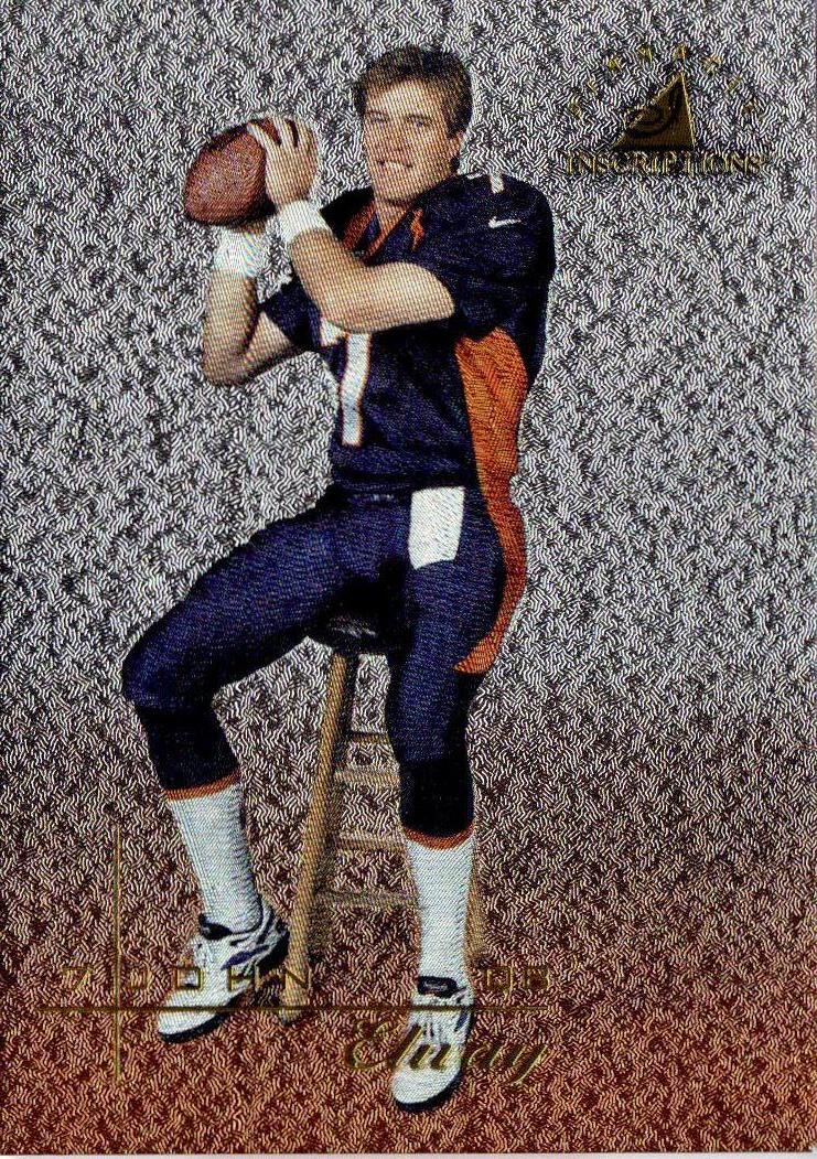 1997 Pinnacle Inscriptions #7 John Elway