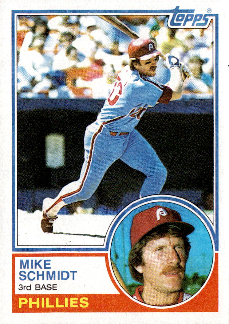 1983 Topps #300 Mike Schmidt