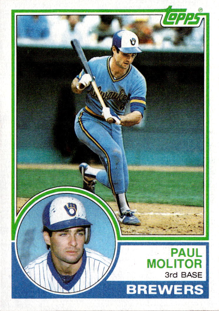 1983 Topps #630 Paul Molitor
