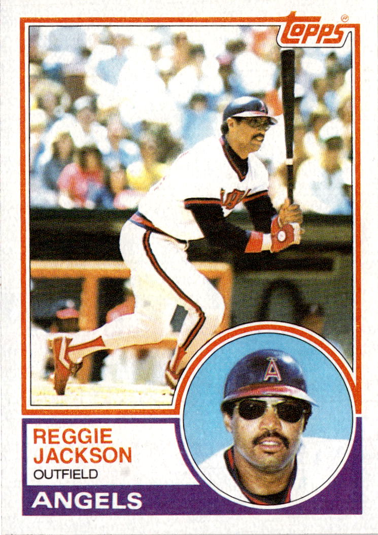 1983 Topps #500 Reggie Jackson