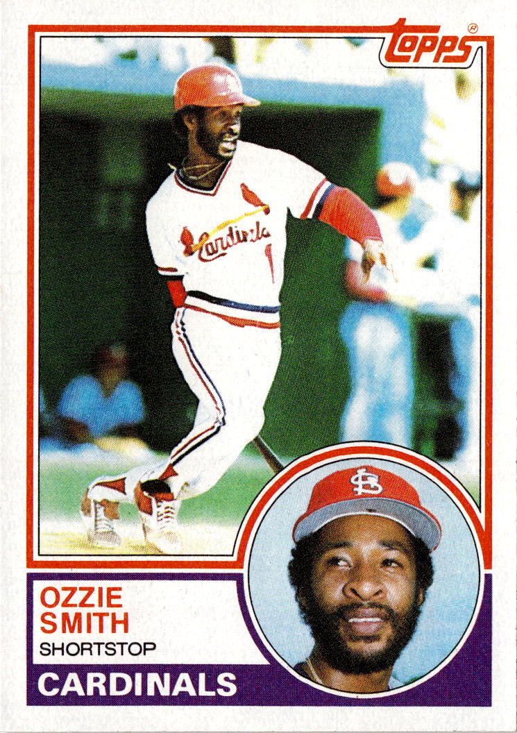 1983 Topps #540 Ozzie Smith
