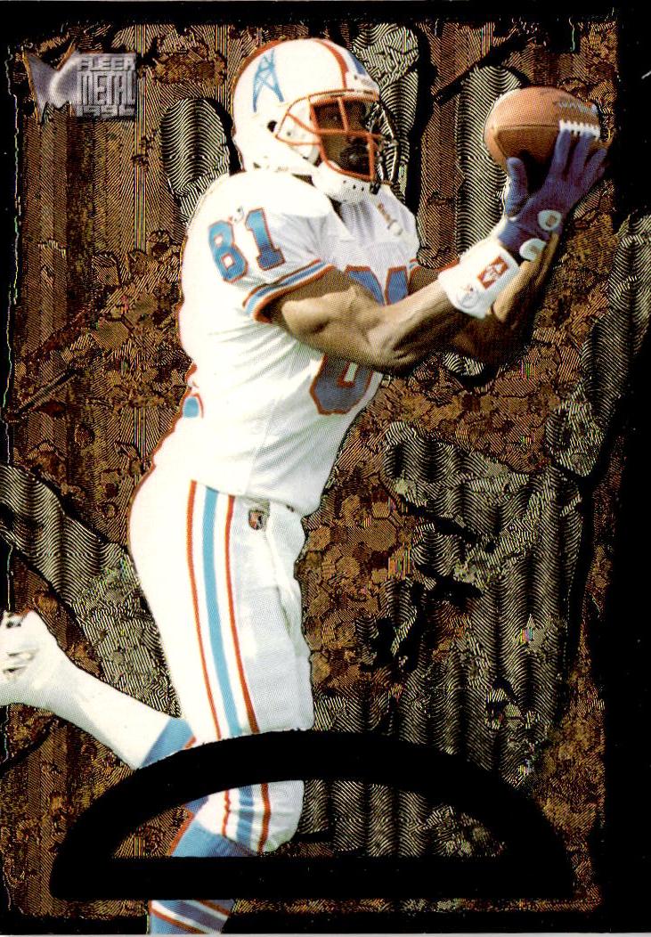 1996 Fleer Metal #7 Chris Sanders Goldfingers