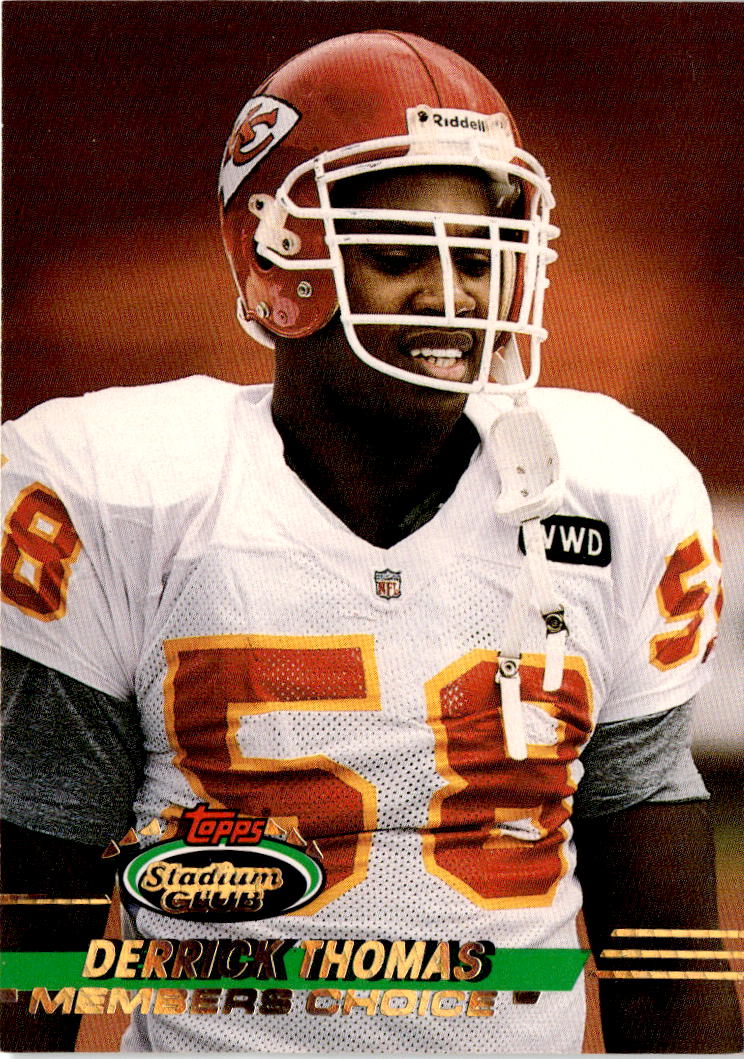 1993 Stadium Club #492 Derrick Thomas