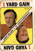 1971 Topps #46 Larry Wilson Game Inserts