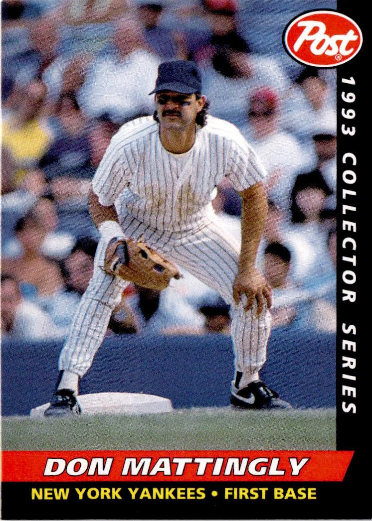 1993 Post Cereal #12 Don Mattingly