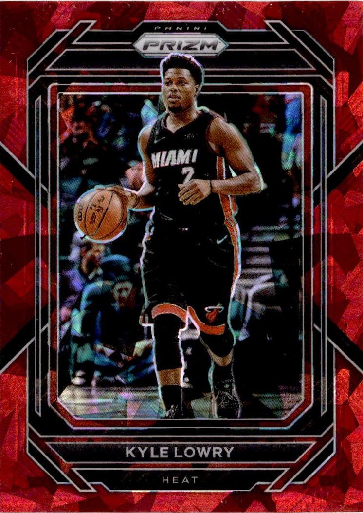 2022-23 Panini Prizm #147 Kyle Lowry Prizms Red Ice
