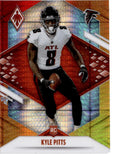 2021 Panini Phoenix #104 Kyle Pitts Fire Burst