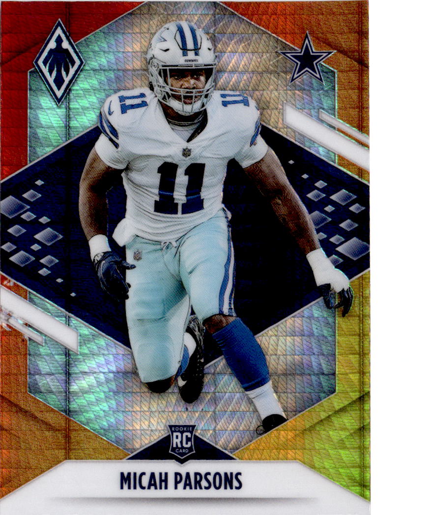 2021 Panini Phoenix #146 Micah Parsons Fire Burst