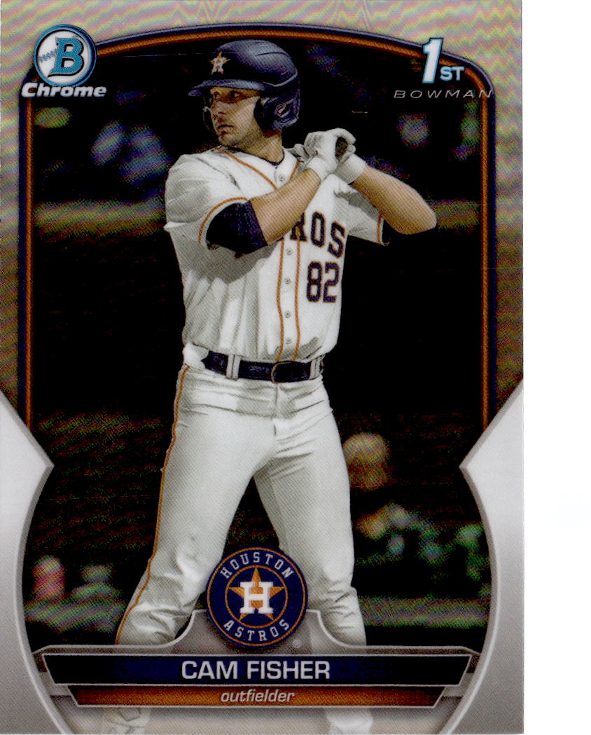2023 Bowman Draft #BDC-35 Cam Fisher Chrome Refractor
