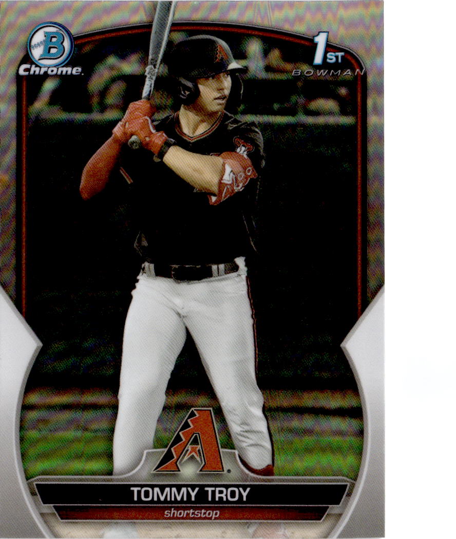 2023 Bowman Draft #BDC-103 Tommy Troy Chrome Refractor