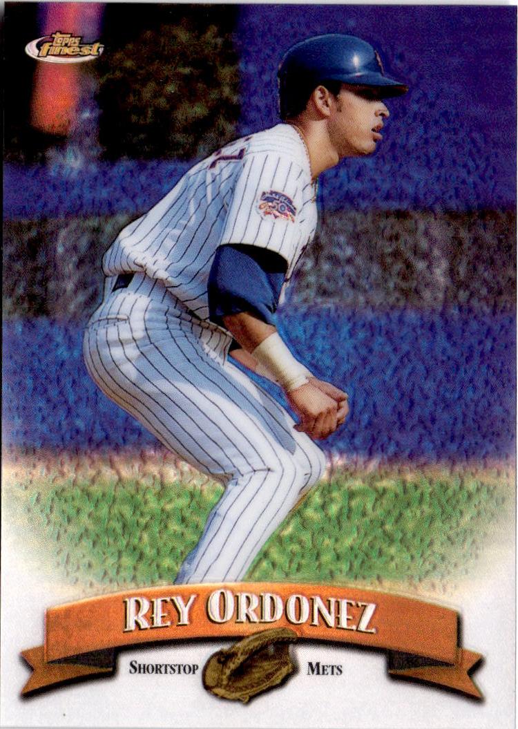 1998 Finest #175 Rey Ordonez No-Protectors