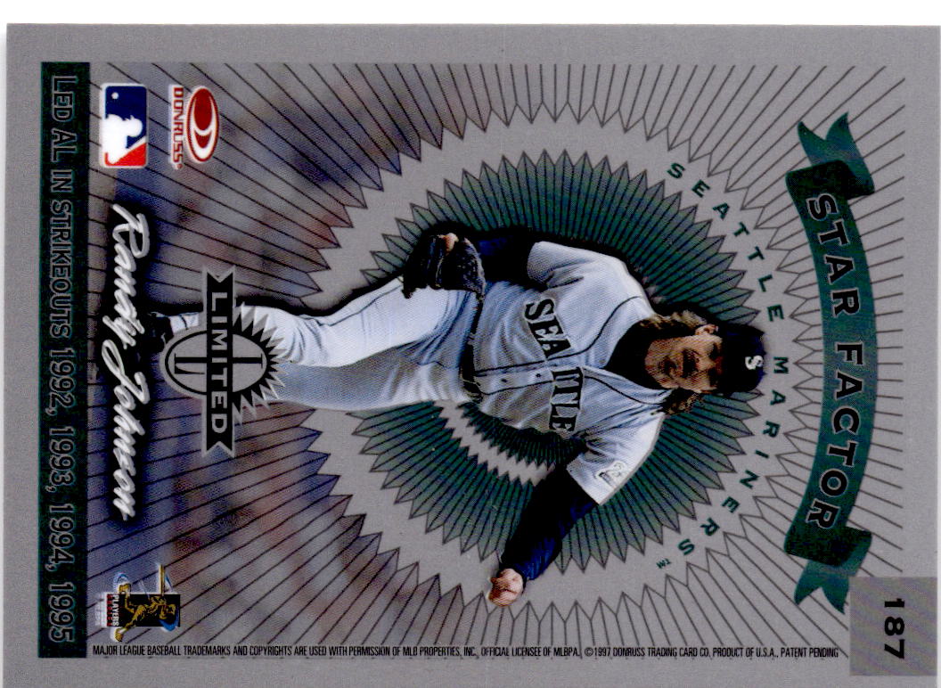 1997 Donruss Limited #187 Randy Johnson