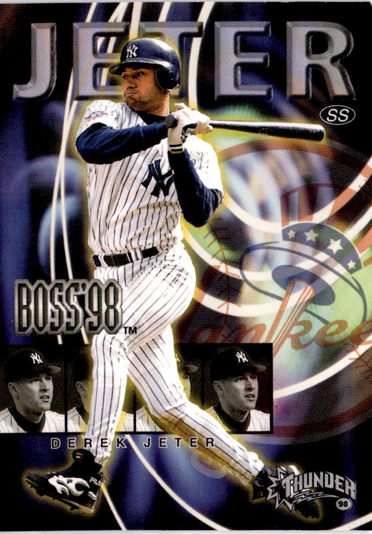 1998 Circa Thunder #9B Derek Jeter Boss