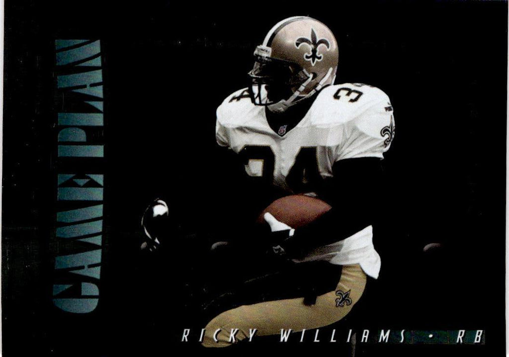 2000 Leaf Rookies & Stars #GP-18 Ricky Williams Game Plan #/2000