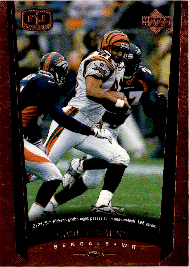 1998 Upper Deck #85 Carl Pickens Bronze #/100