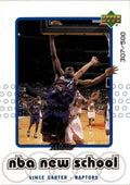 1999-00 Upper Deck Retro #S24 Vince Carter Old School/New School Parallel #/500