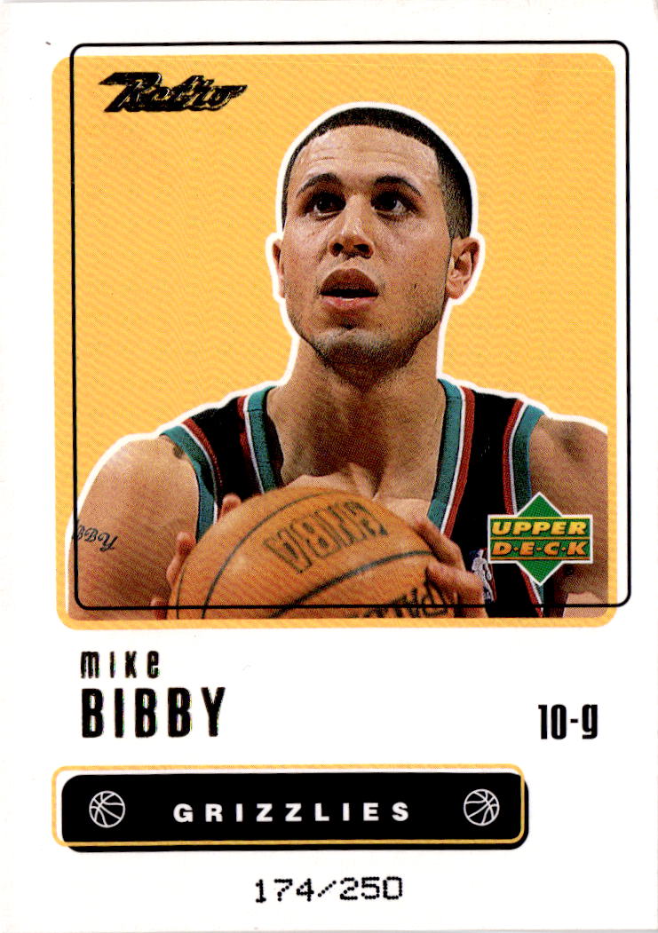 1999-00 Upper Deck Retro #84 Mike Bibby Gold #/250