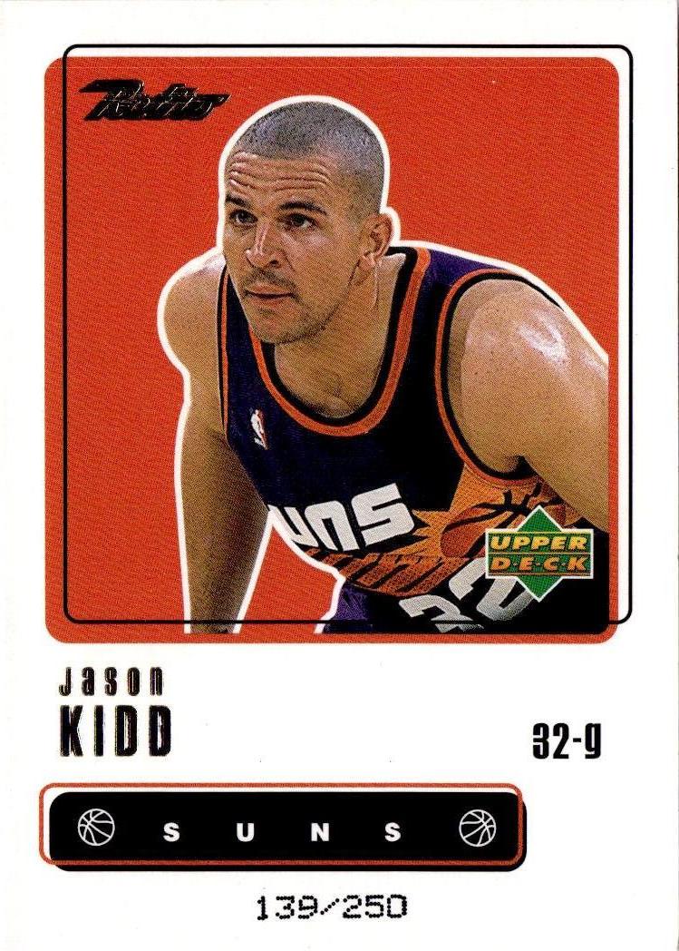 1999-00 Upper Deck Retro #81 Jason Kidd Gold #/250