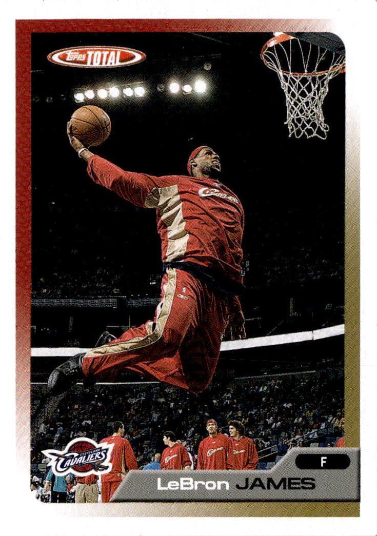 2005-06 Topps Total #45 LeBron James