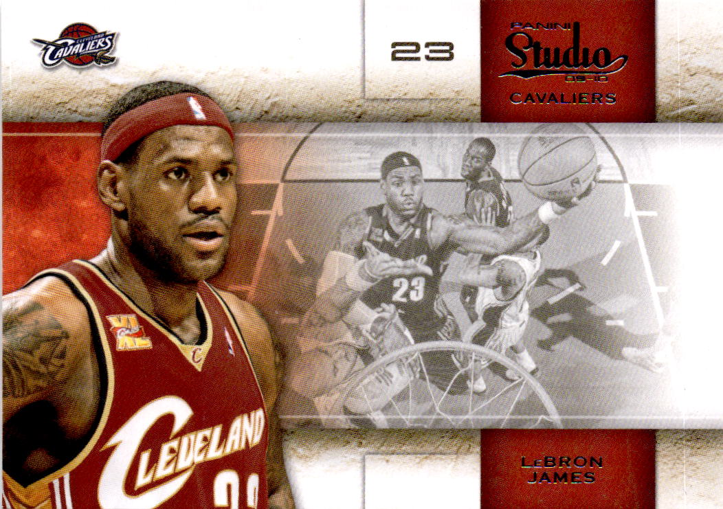 2009-10 Panini Studio #52 LeBron James