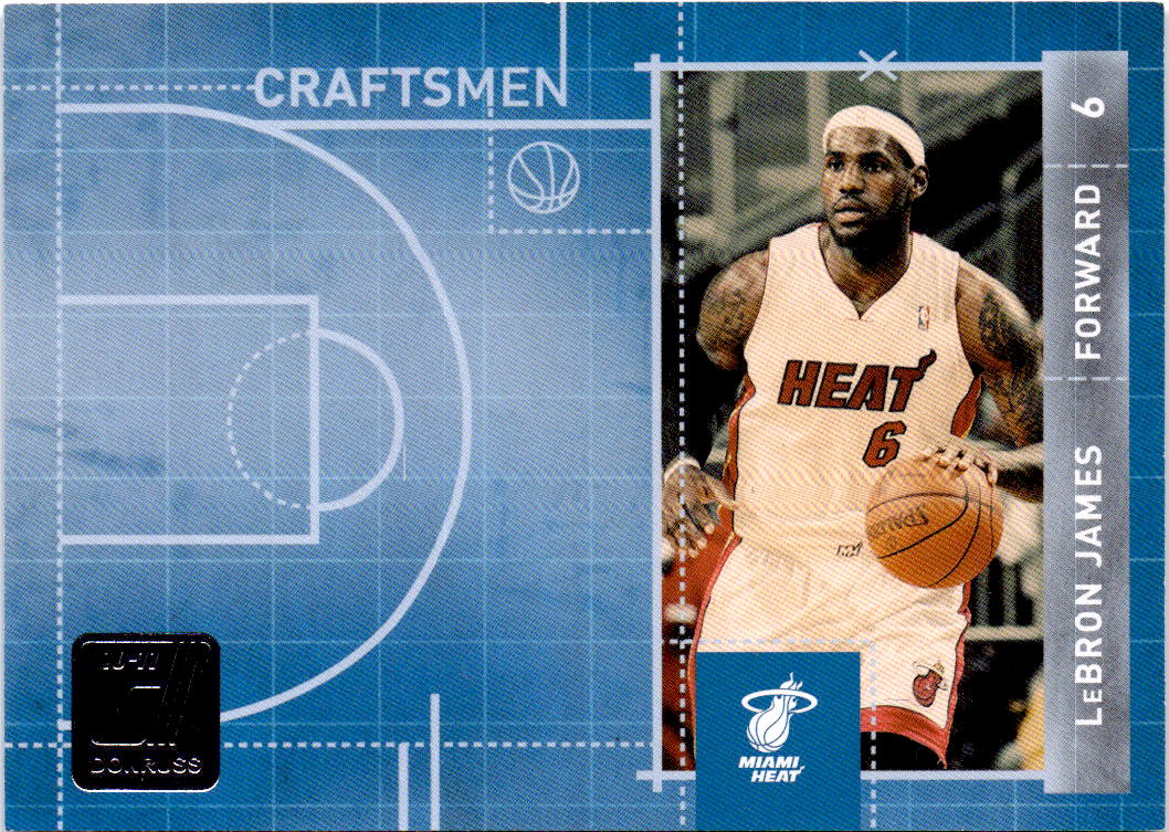 2010-11 Donruss #3 LeBron James Craftsmen #/999