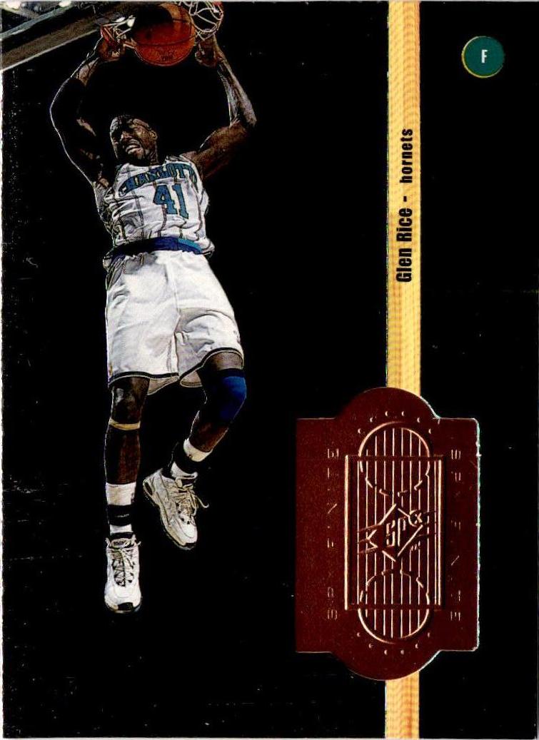 1998-99 SPx Finite #66 Glen Rice #/10000