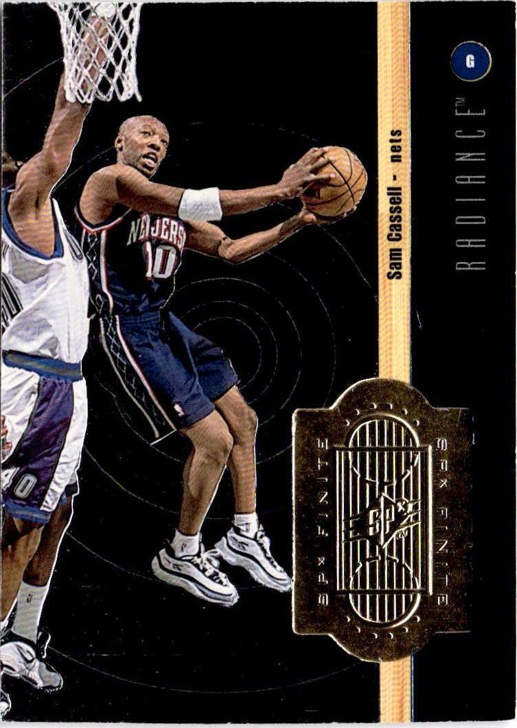 1998-99 SPx Finite #28 Sam Cassell Radiance #/5000