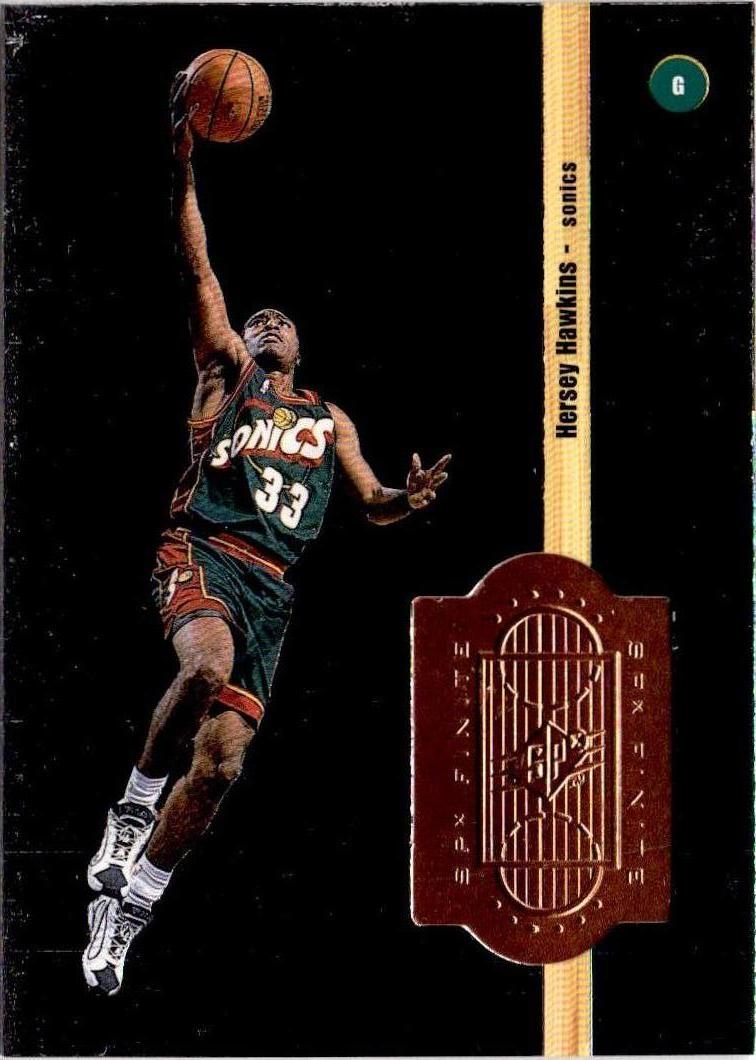 1998-99 SPx Finite #57 Hersey Hawkins #/10000