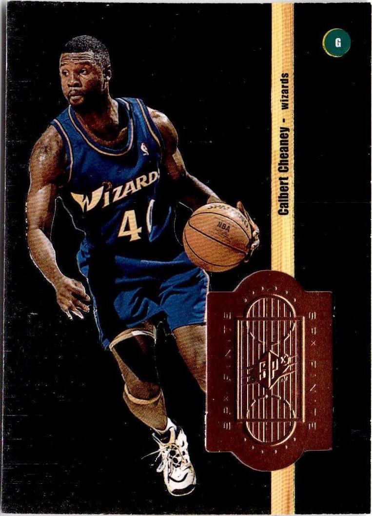 1998-99 SPx Finite #46 Calbert Cheaney #/10000