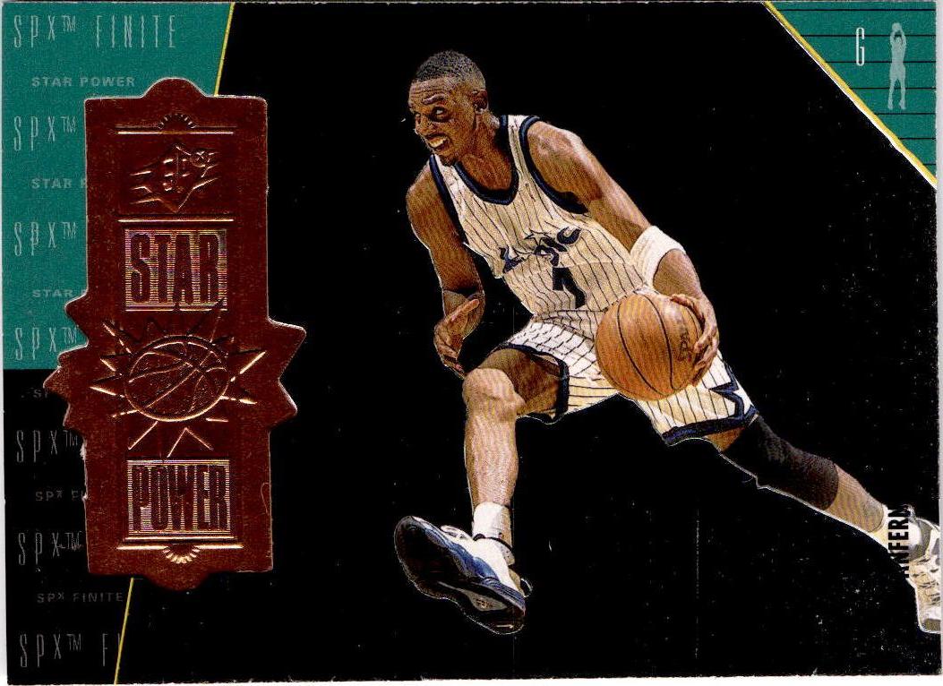 1998-99 SPx Finite #123 Anfernee Hardaway #/5400