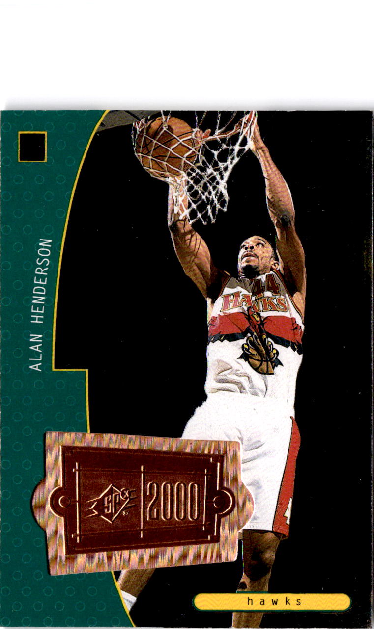 1998-99 SPx Finite #179 Alan Henderson #/4050