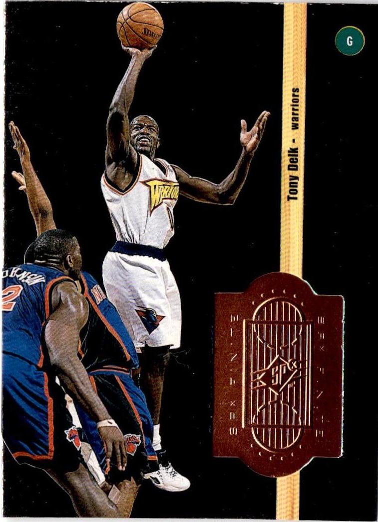 1998-99 SPx Finite #78 Tony Delk #/10000