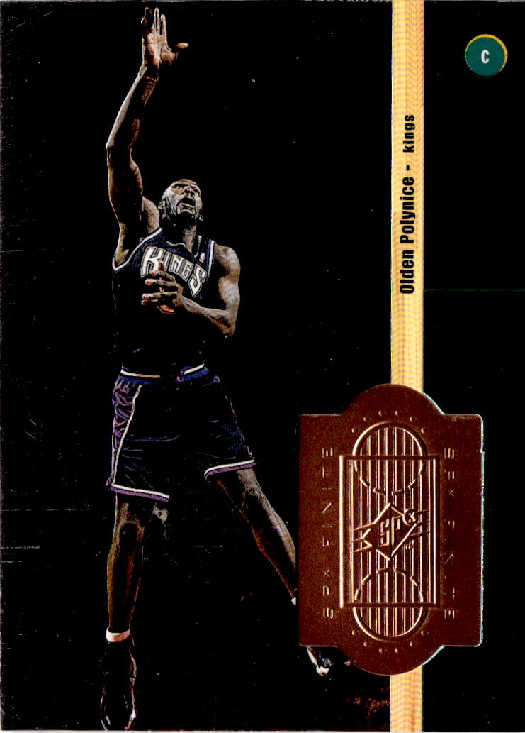 1998-99 SPx Finite #79 Olden Polynice #/10000