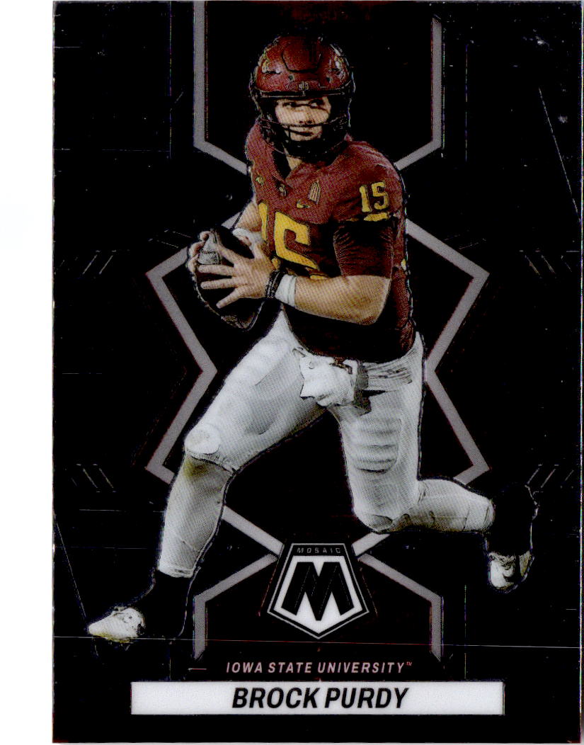 2023 Panini Mosaic Draft Picks #58 Brock Purdy