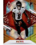 2021 Panini Phoenix #104 Kyle Pitts Fire Burst