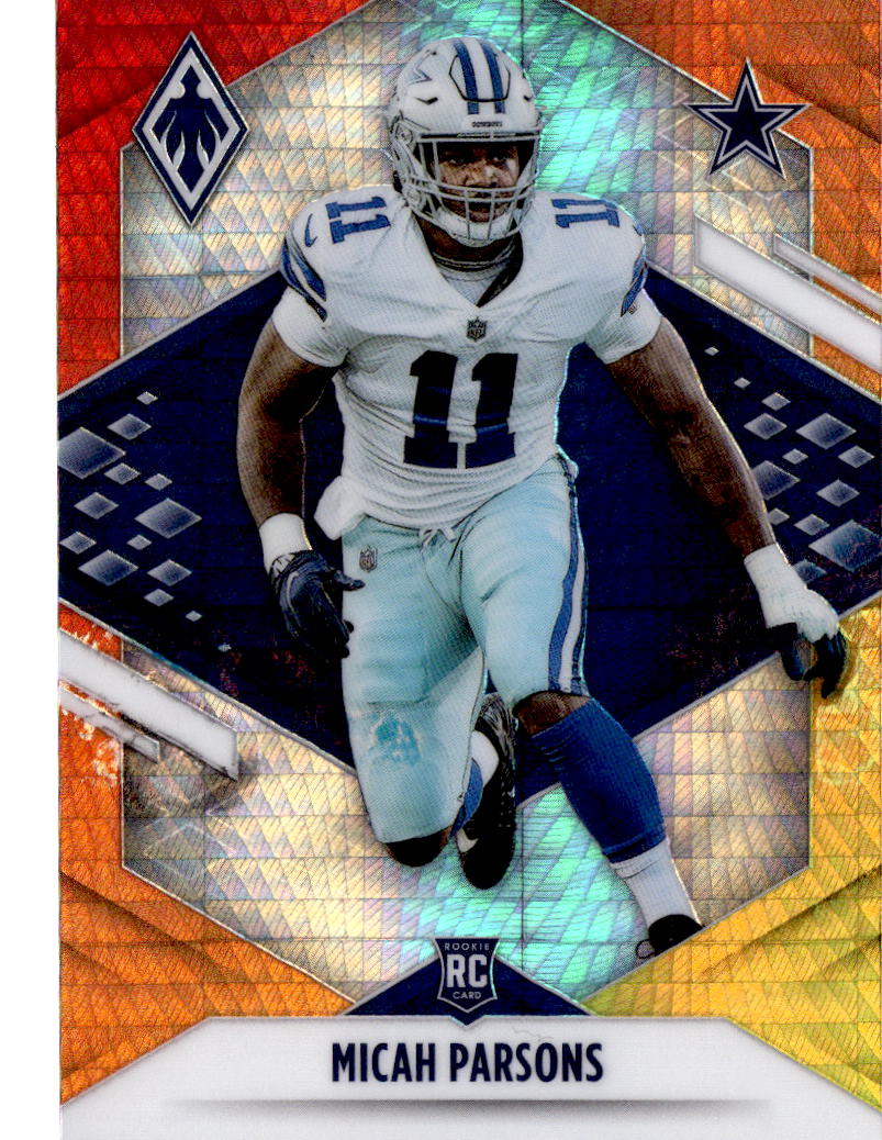 2021 Panini Phoenix #146 Micah Parsons Fire Burst