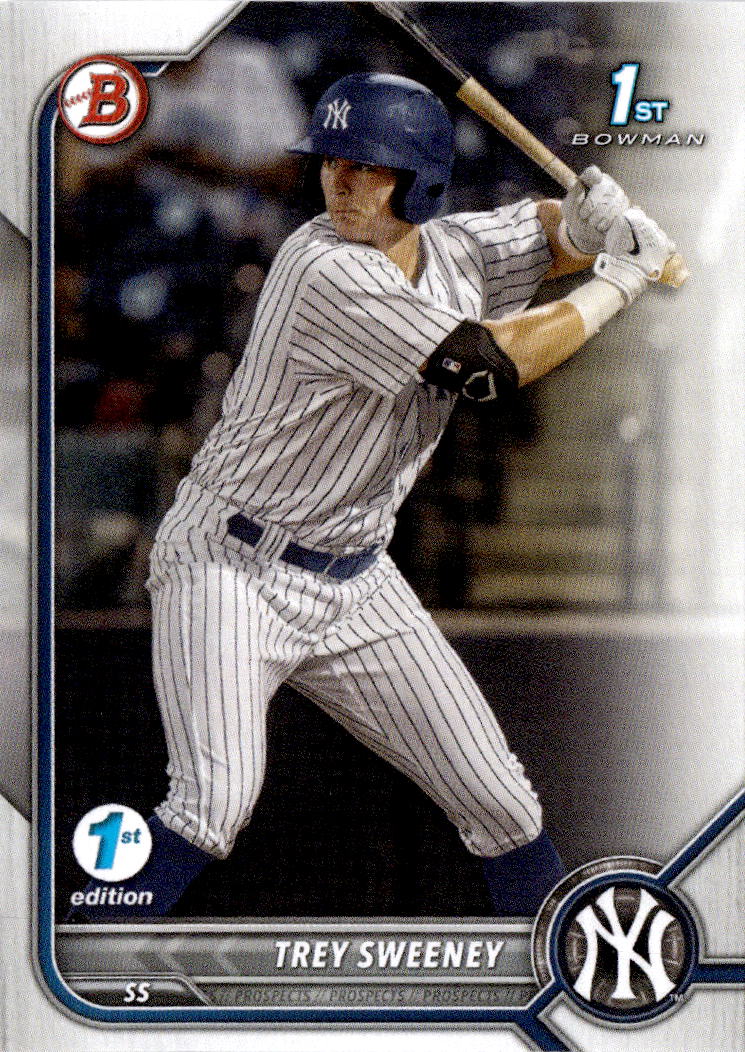 2022 Bowman 1st Edition #BPPF-137 Trey Sweeney