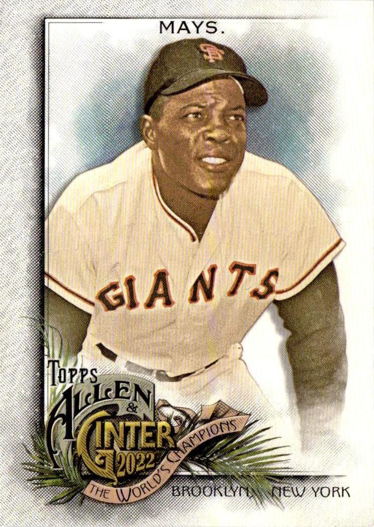 2022 Topps Allen & Ginter #64 Willie Mays