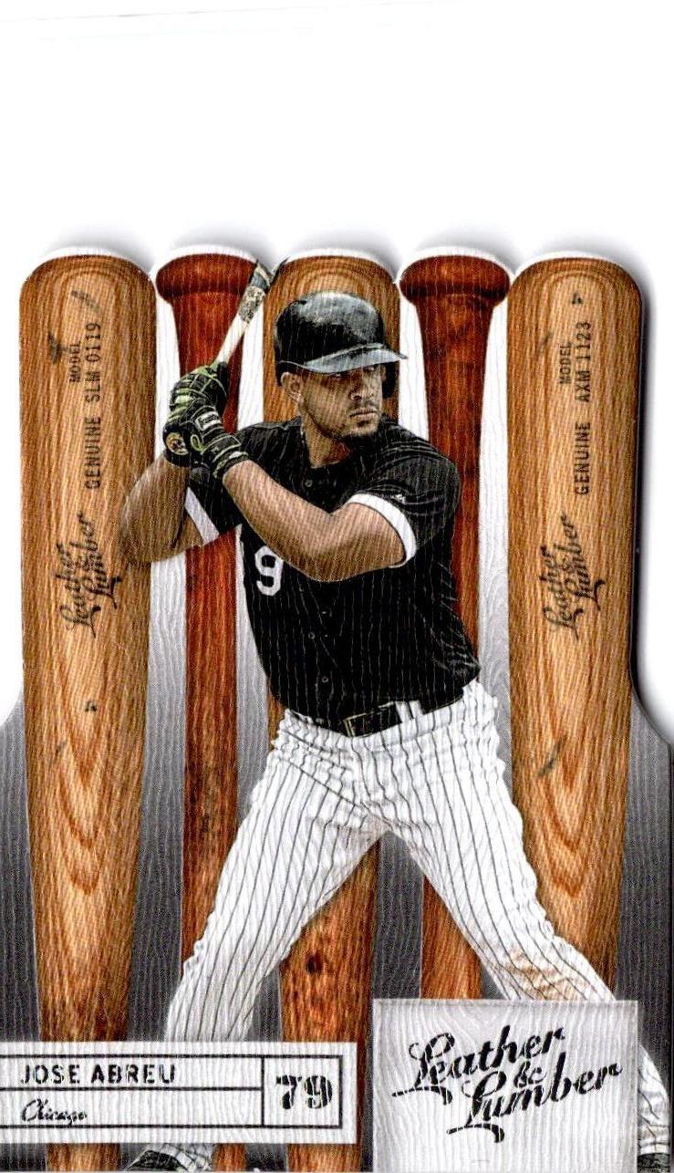 2019 Panini Leather & Lumber #91 Jose Abreu