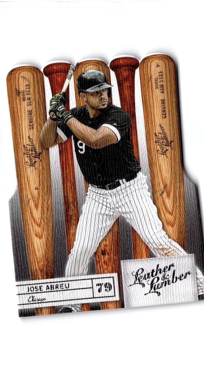 2019 Panini Leather & Lumber #91 Jose Abreu