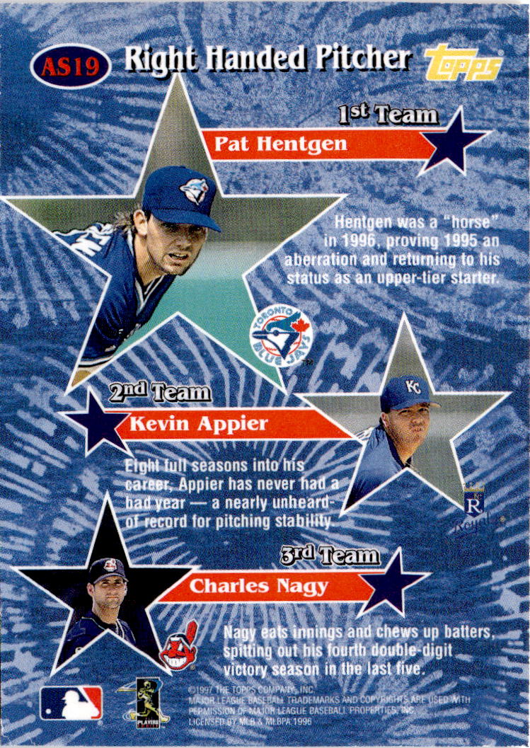 1997 Topps #AS19 Pat Hentgen All-Stars