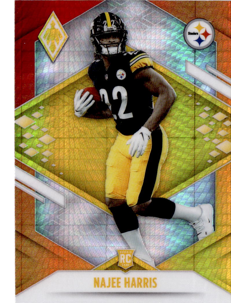 2021 Panini Phoenix #111 Najee Harris Fire Burst