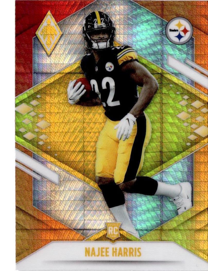 2021 Panini Phoenix #111 Najee Harris Fire Burst