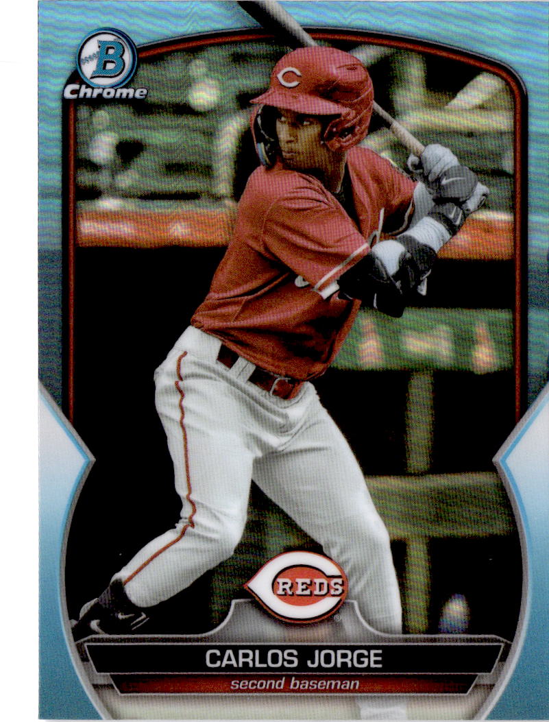2023 Bowman Draft #BD-105 Carlos Jorge Sky Blue #/499