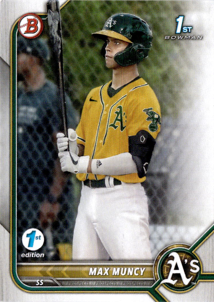 2022 Bowman 1st Edition #BPPF-89 Max Muncy
