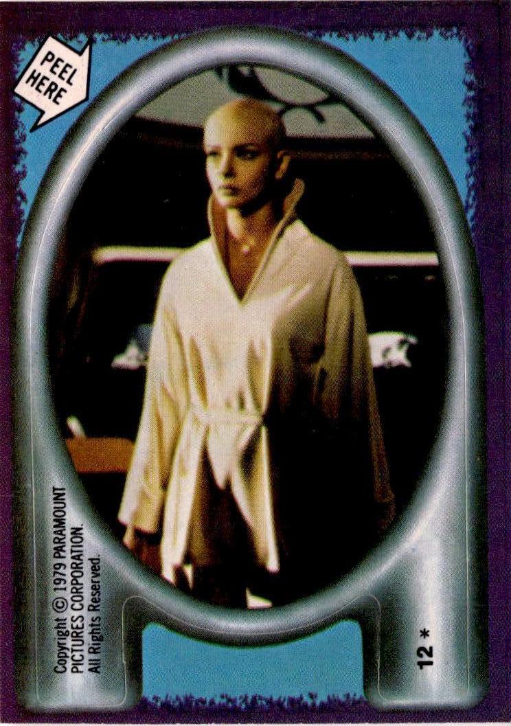 1979 Topps Star Trek: The Motion Picture #12 Probe Ilia Stickers
