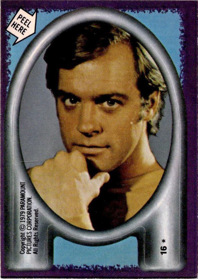 1979 Topps Star Trek: The Motion Picture #16 Executive Officer Decker Stickers