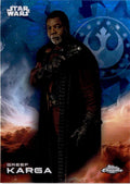 2025 Topps Chrome Sapphire Edition Star Wars #55 Greef Karga